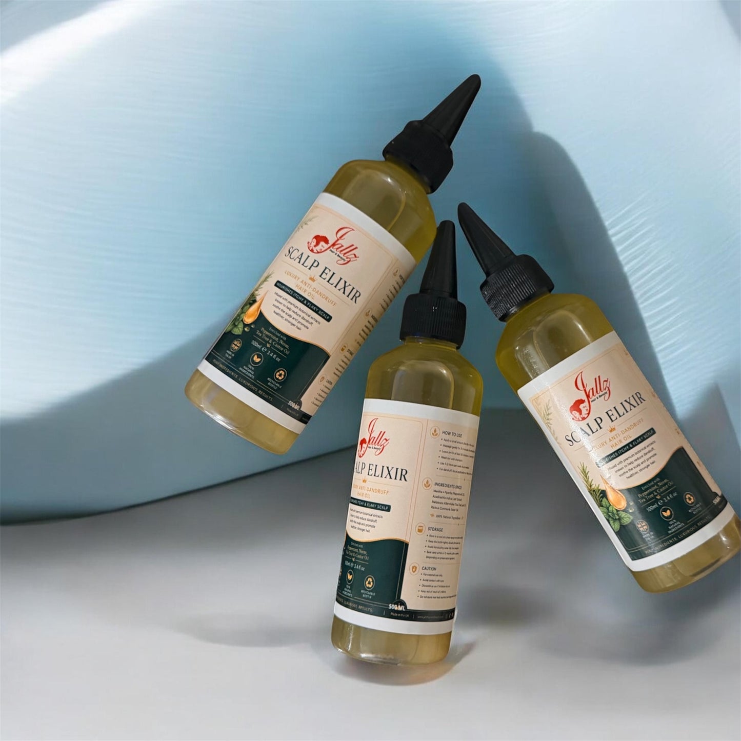 Scalp Elixir – Luxury Anti-Dandruff Hair Oil