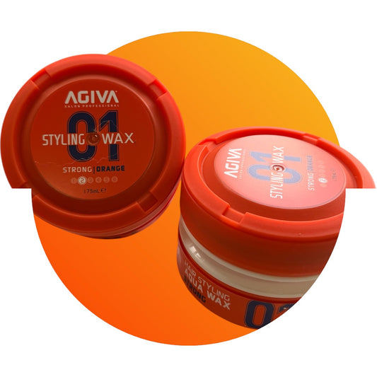 Agiva Styling Wax 01 Strong Orange