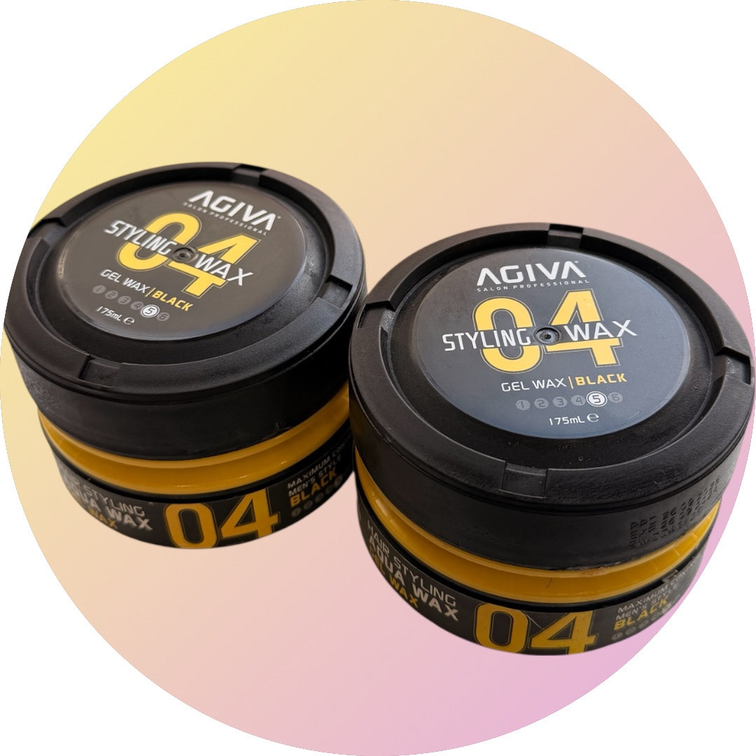 Agiva Styling Wax 04 Gel Wax Black