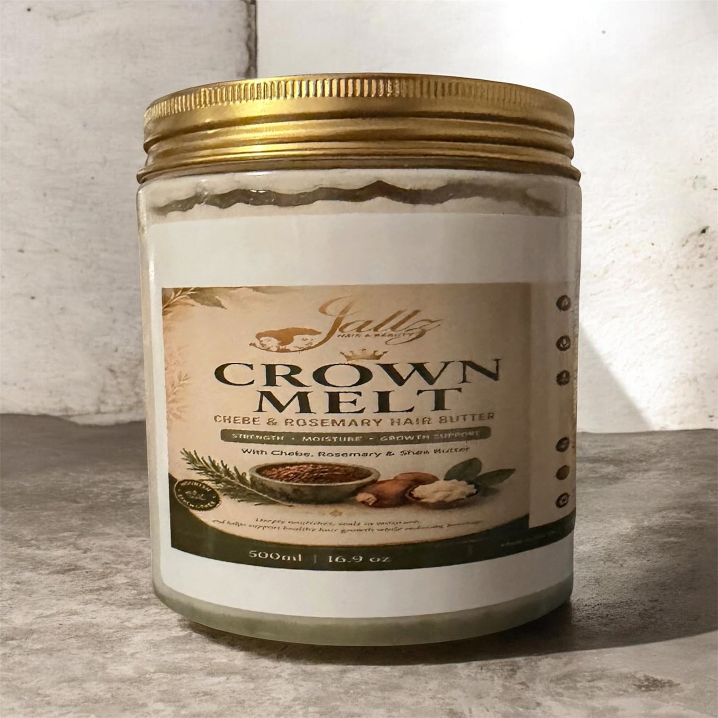Crown Melt – Chebe & Rosemary Hair Butter