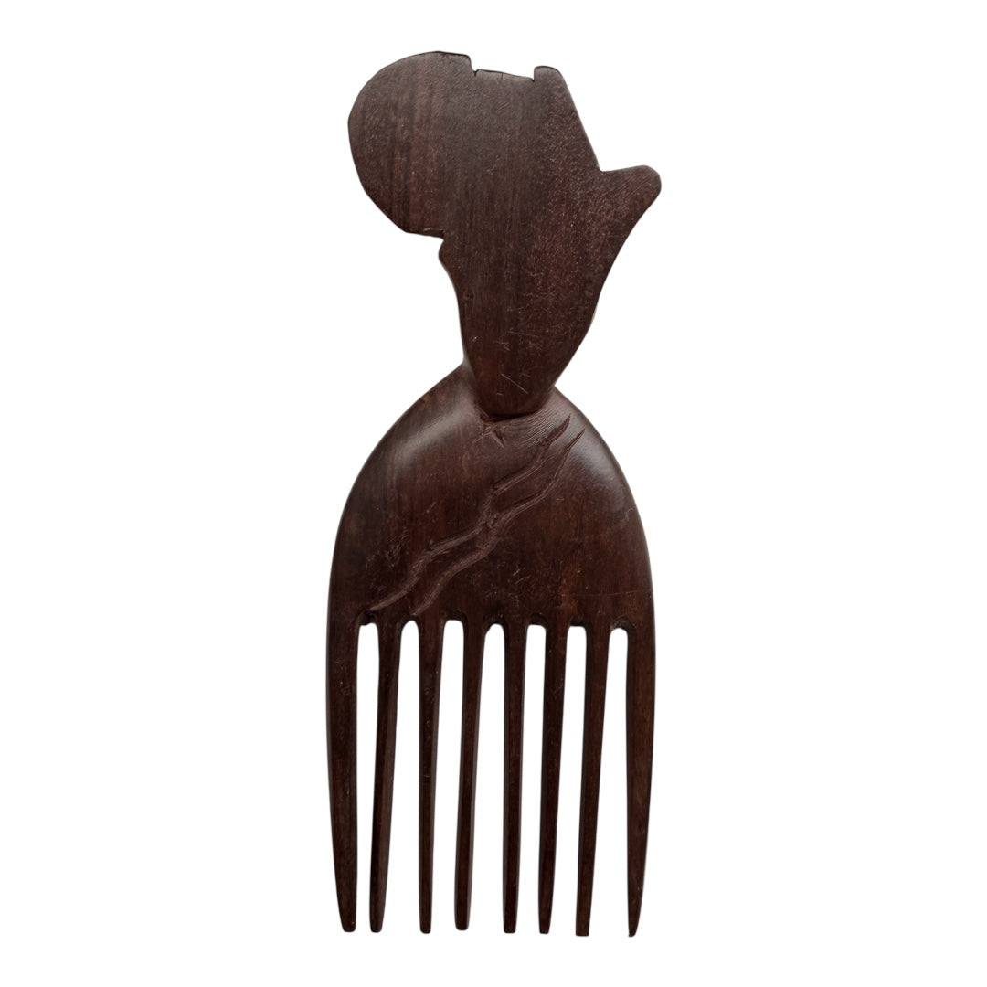 Africa Hand Crafted Decorative Afro Hair Combs