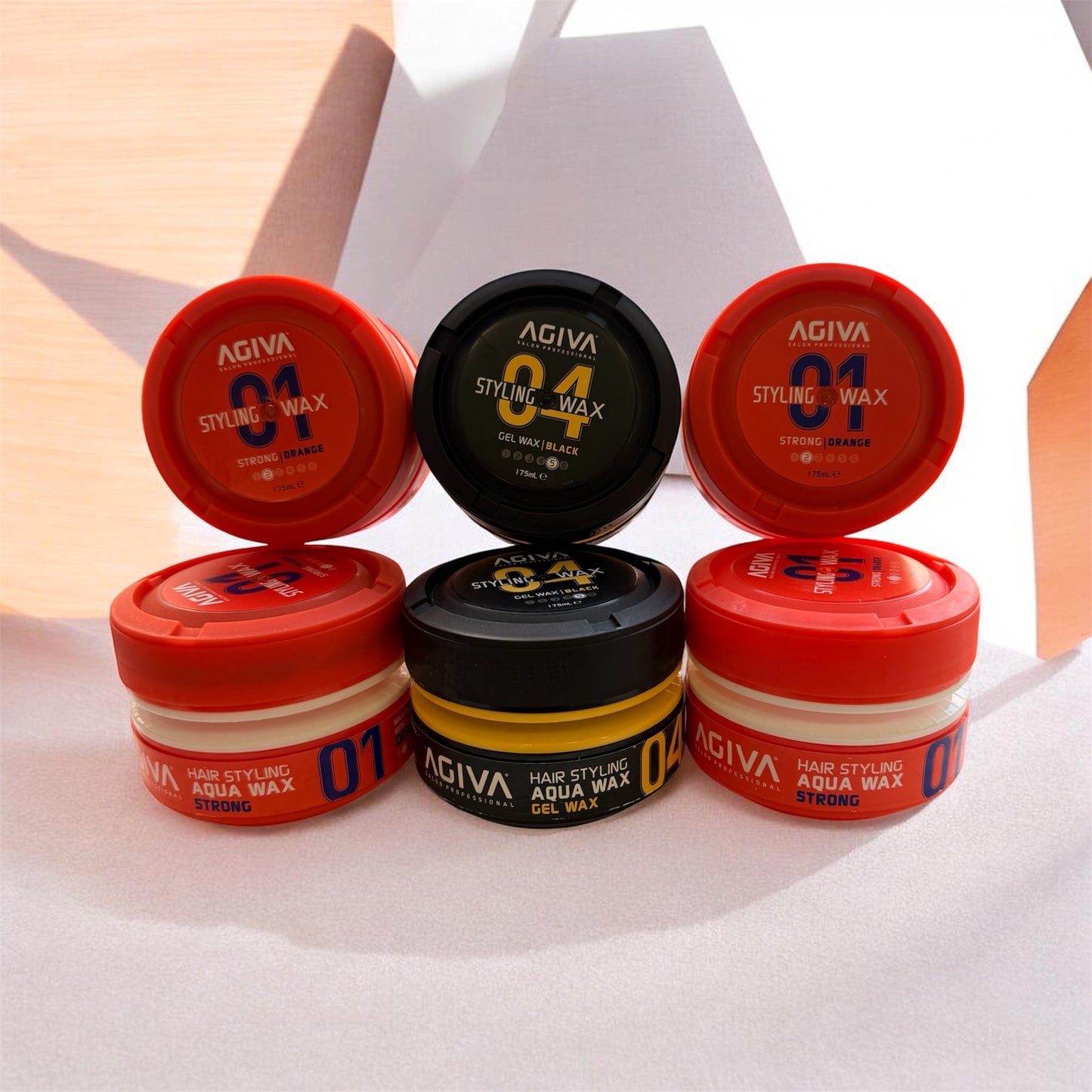 Agiva Styling Wax 01 Strong Orange